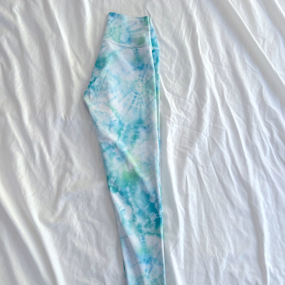 AQUA tie dye leggings